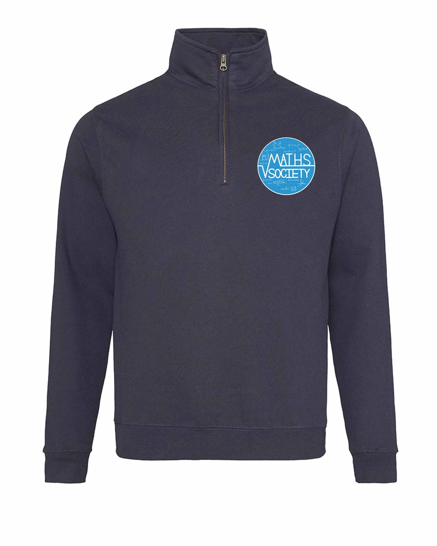 RHUL - Mathematics Society - 1/4 Zip Hoodie