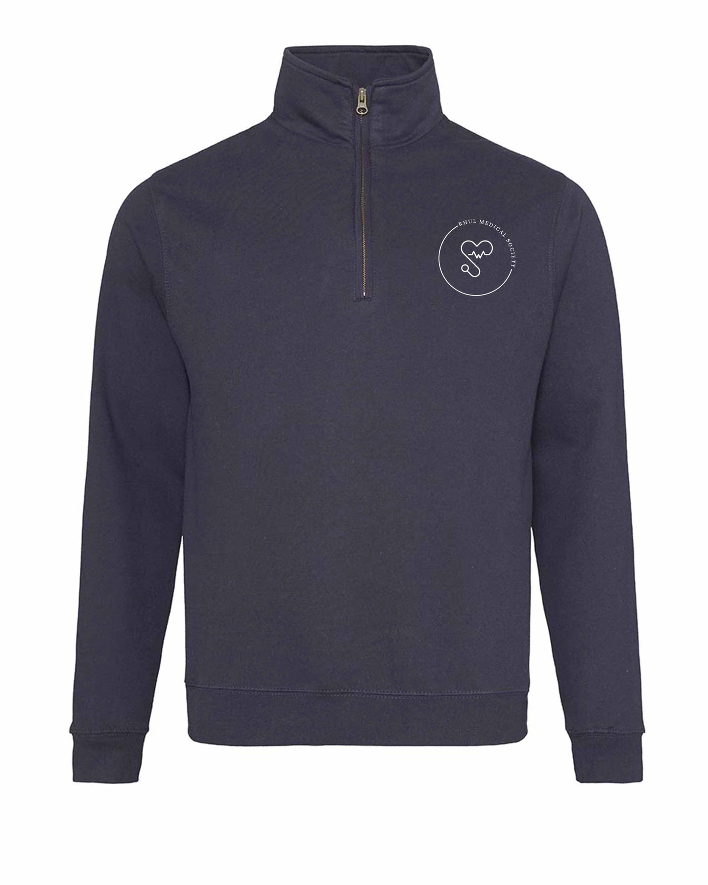 RHUL - Medicine Society - Unisex 1/4 Zip Hoodie