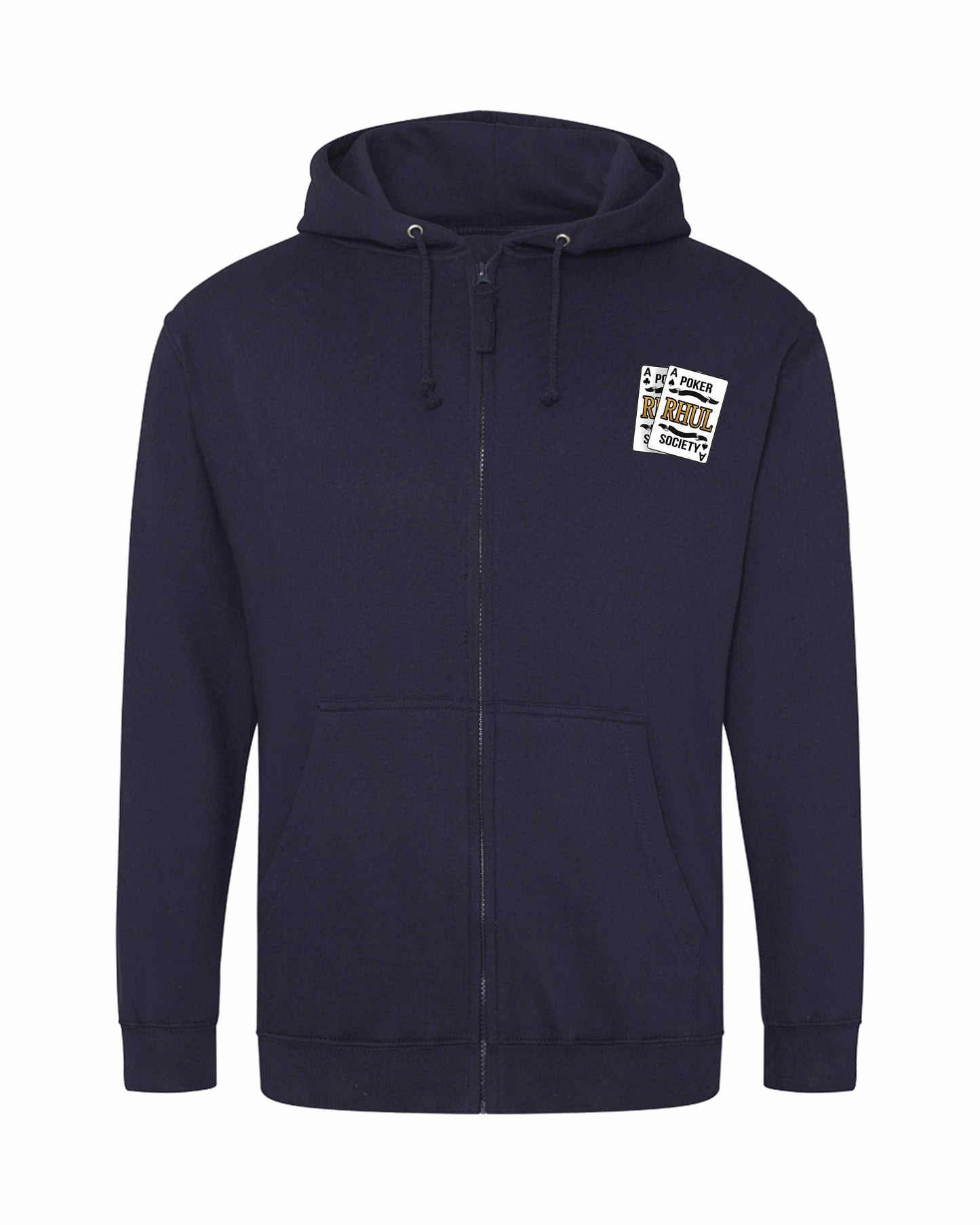 RHUL - Poker Society - Unisex Zip Hoodie