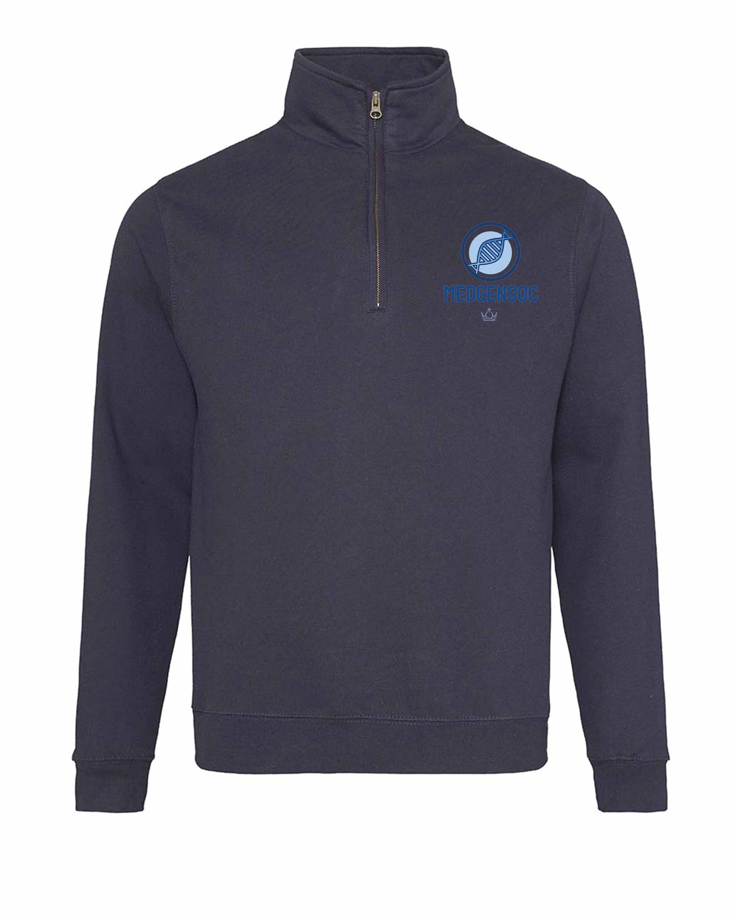 QMUL - Medical Genetic Society - 1/4 Zip Hoodie
