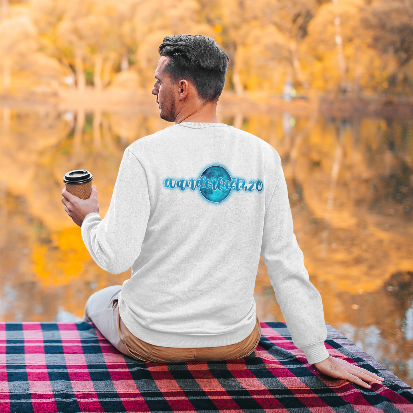 Wanderlust Simple - Unisex Sweatshirt