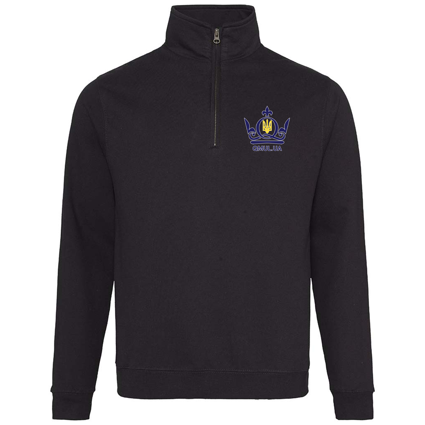 QMUL - Ukrainian society - Unisex 1/4 Zip Sweatshirt