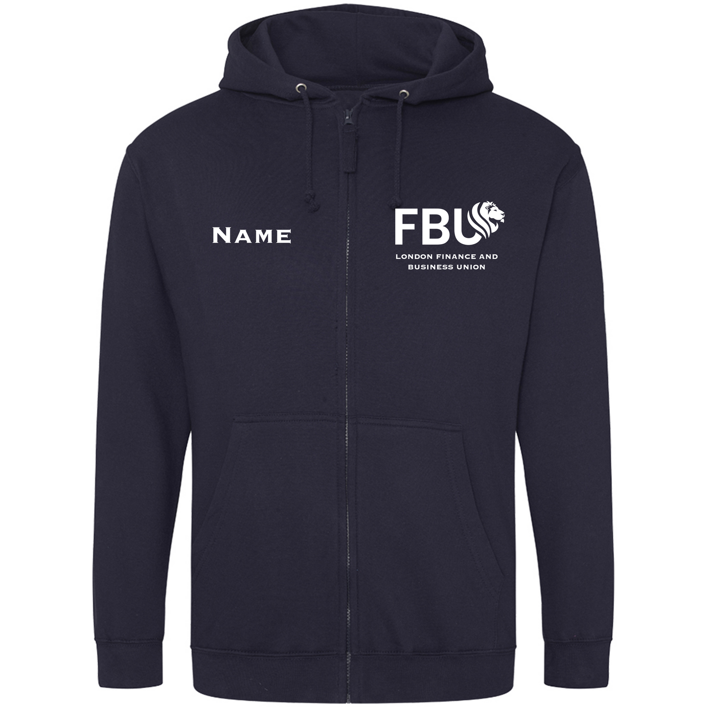 London Finance and Business Union - Unisex Zip Hoodie