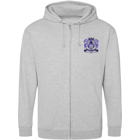 QMUL - Computer Science Society - Unisex Zip Hoodie