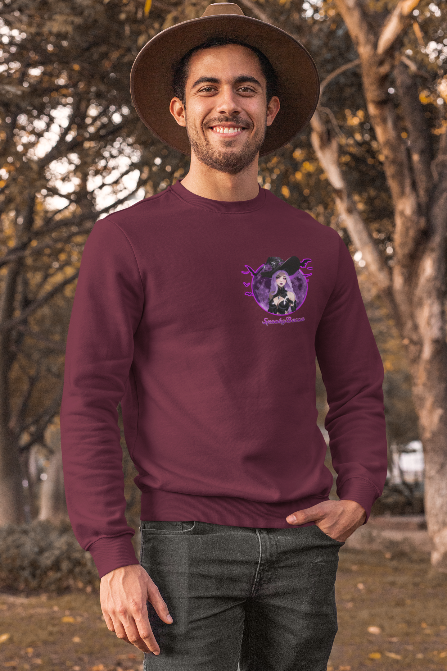SpookyBecca Simple - Unisex Sweatshirt