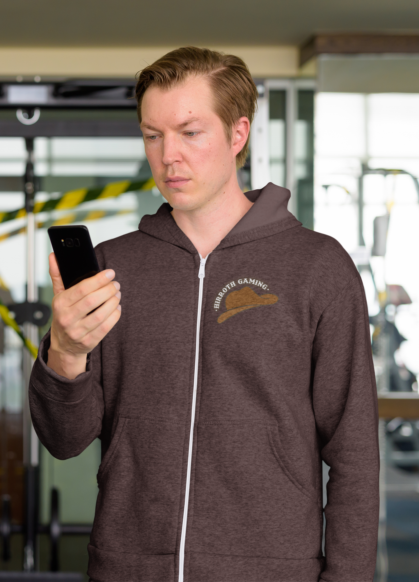Hirroth Simple - Unisex Zip Hoodie