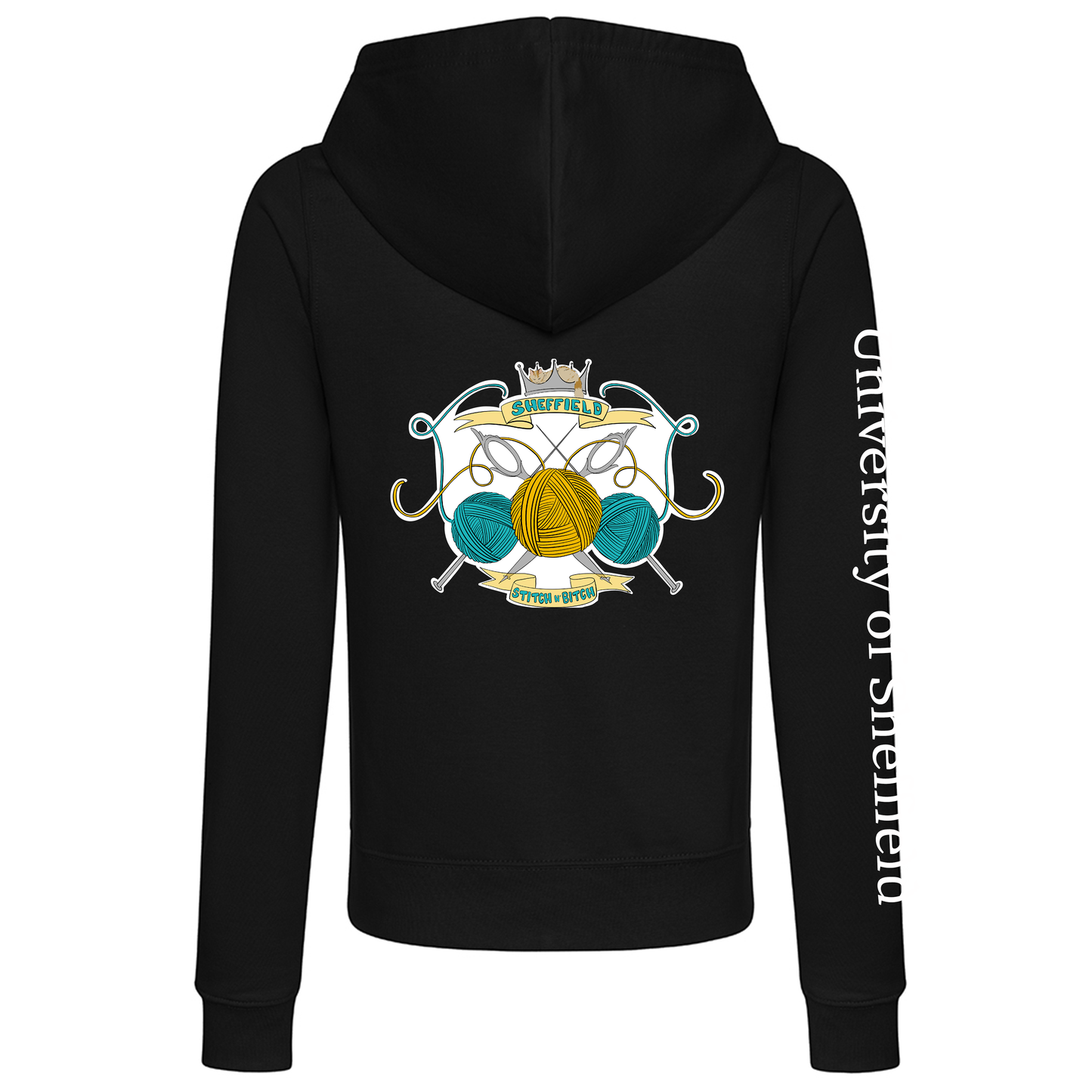 Sheffield - Stitch N’ Bitch Society - Women's Zip Hoodie