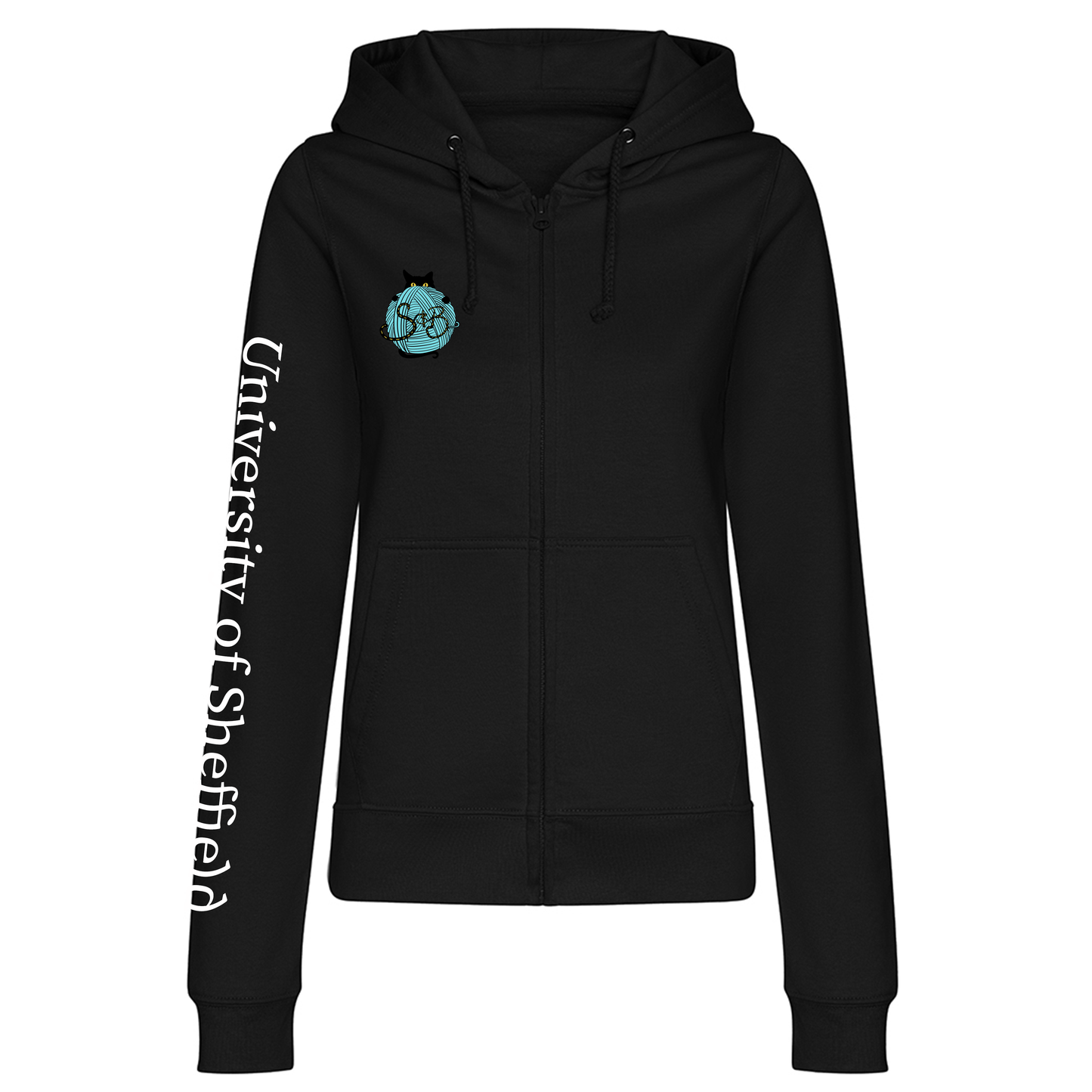 Sheffield - Stitch N’ Bitch Society - Women's Zip Hoodie