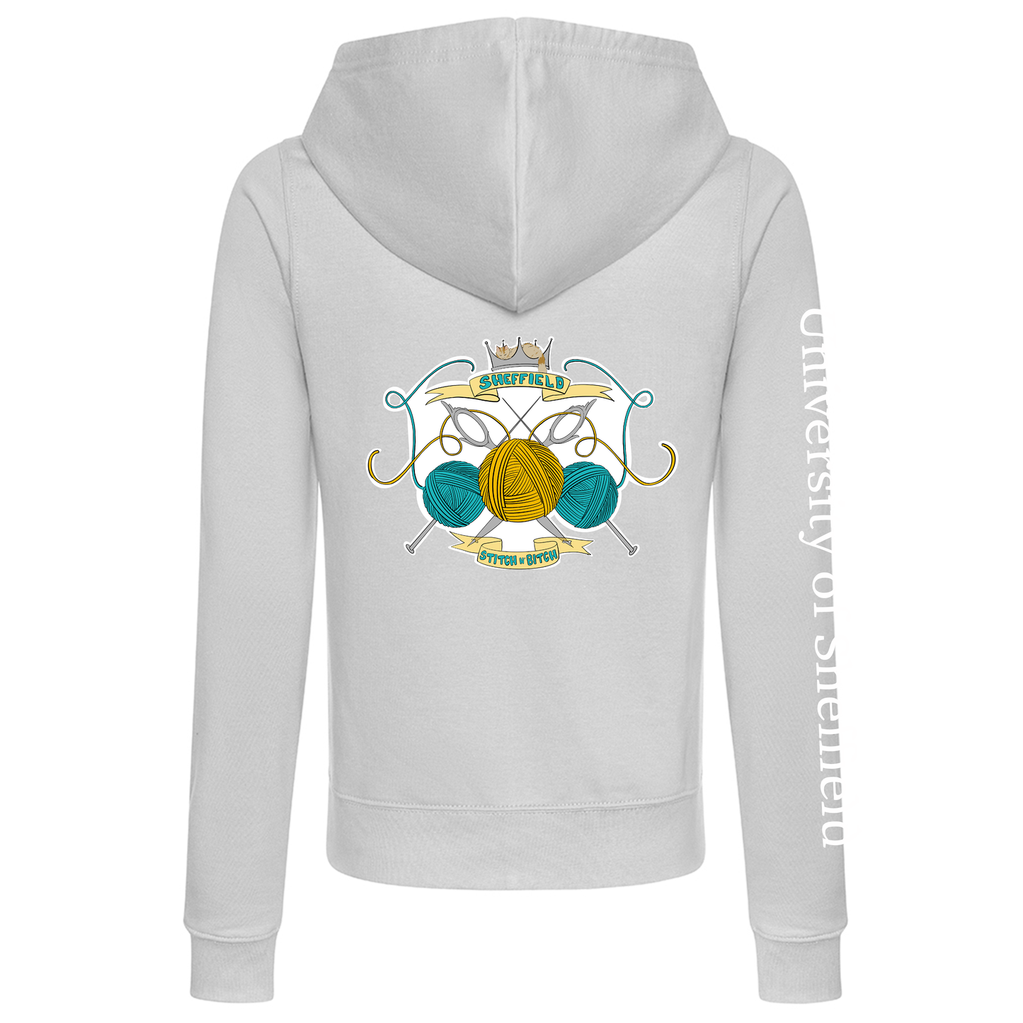Sheffield - Stitch N’ Bitch Society - Women's Zip Hoodie
