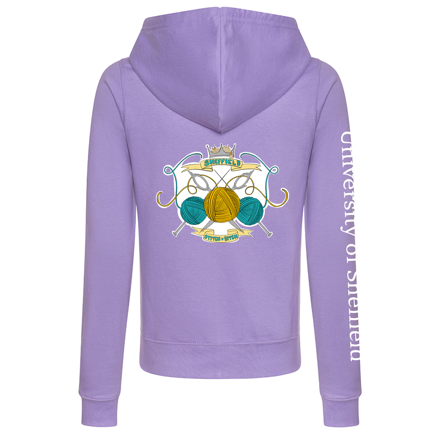 Sheffield - Stitch N’ Bitch Society - Women's Zip Hoodie