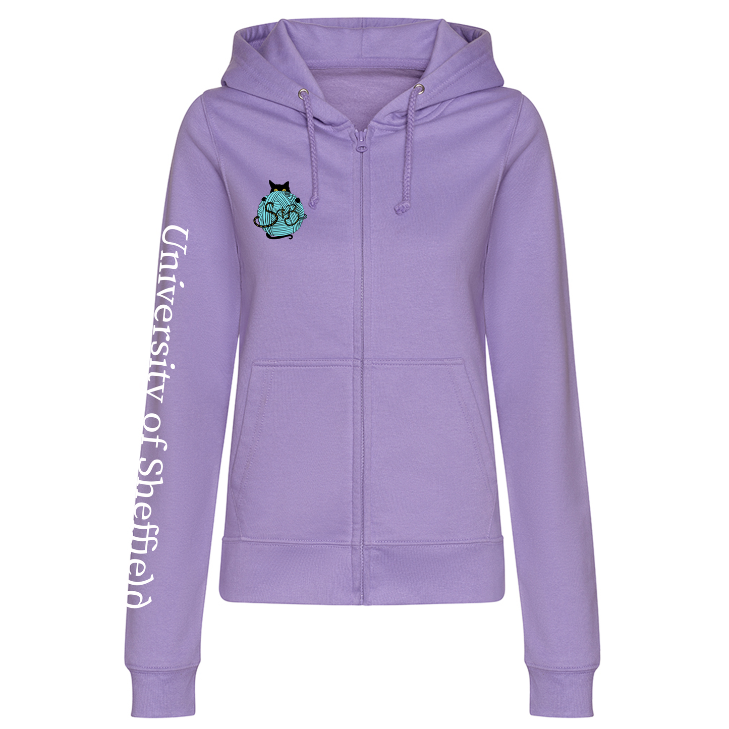 Sheffield - Stitch N’ Bitch Society - Women's Zip Hoodie