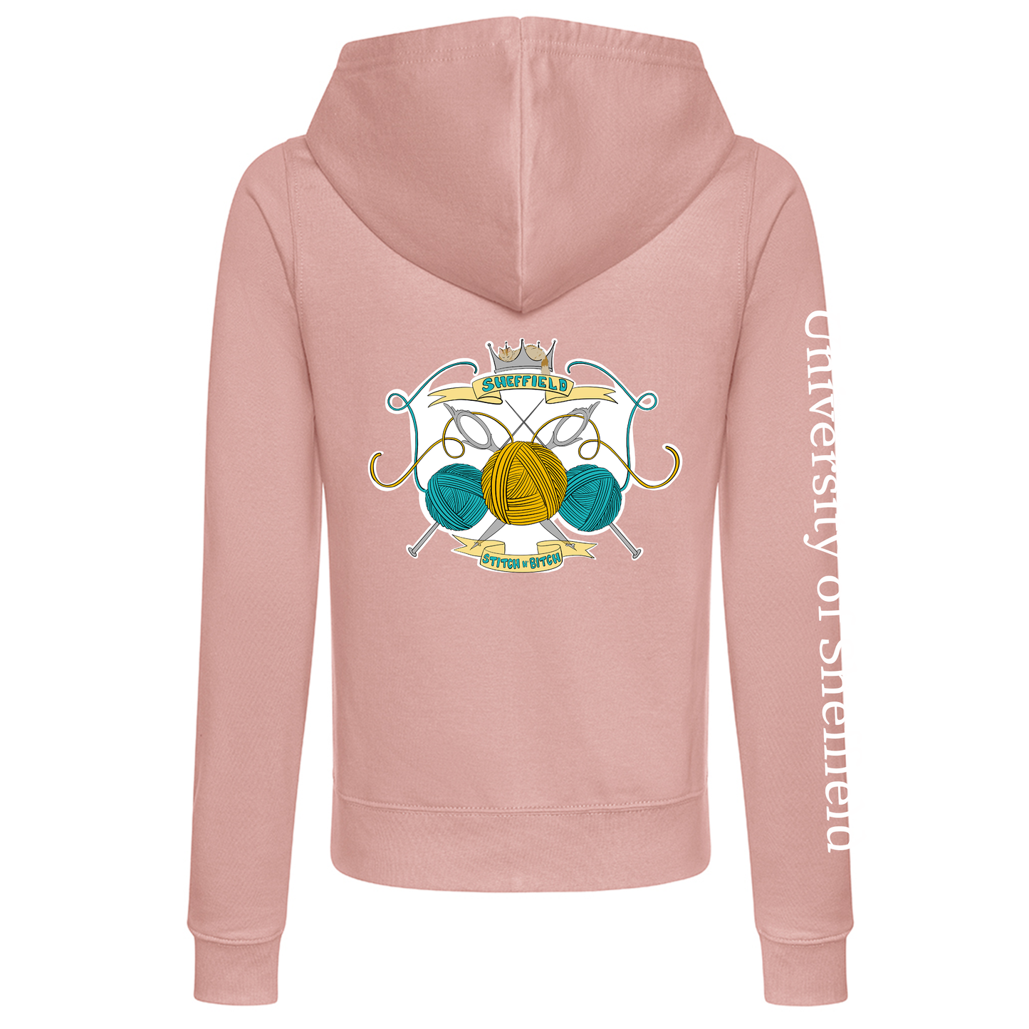Sheffield - Stitch N’ Bitch Society - Women's Zip Hoodie
