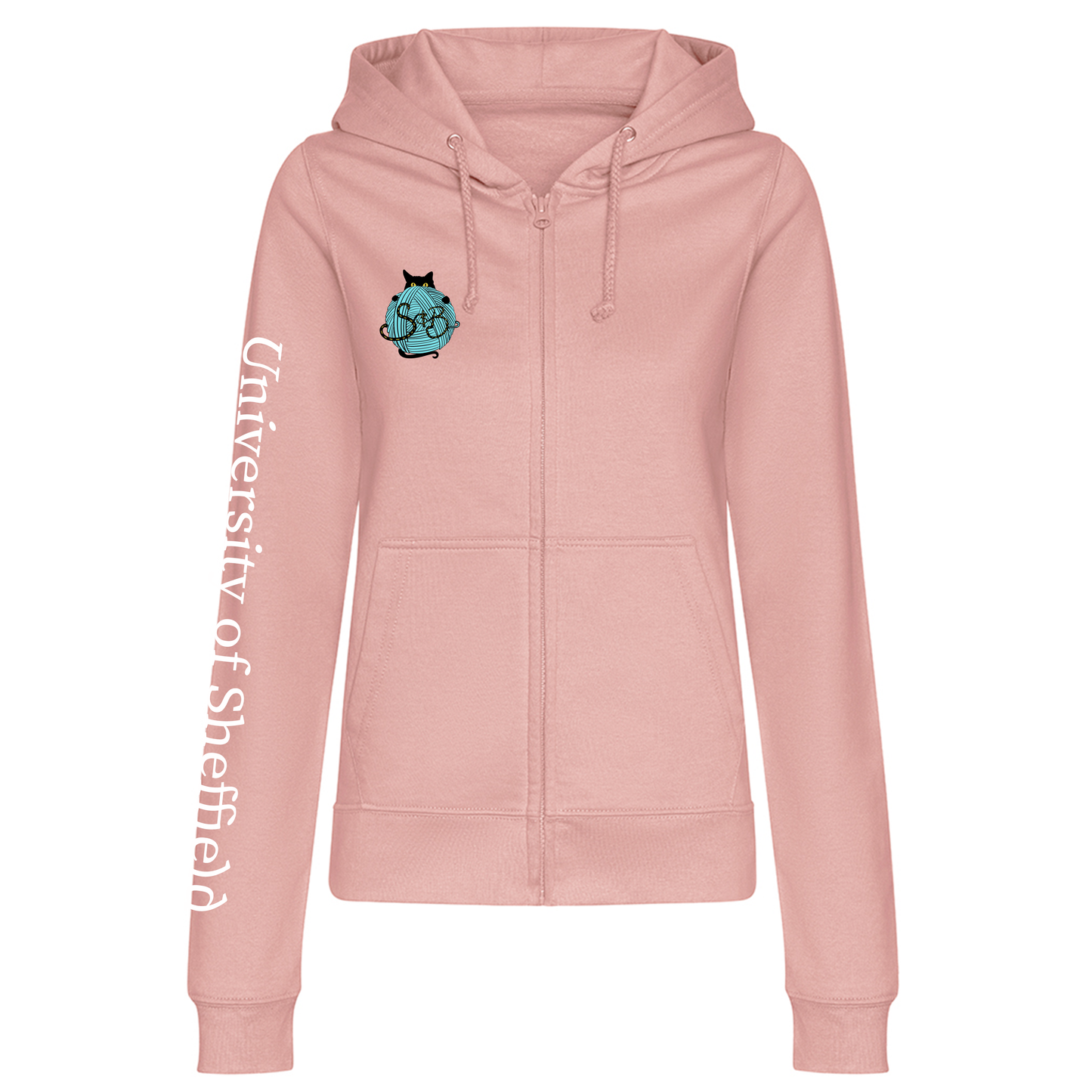 Sheffield - Stitch N’ Bitch Society - Women's Zip Hoodie