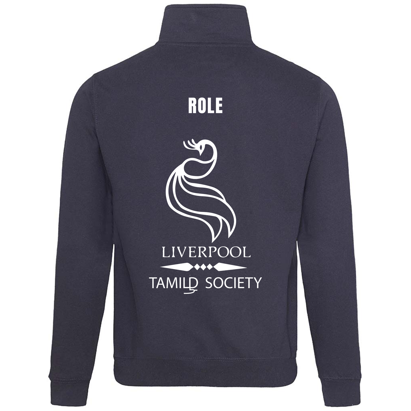 Liverpool Tamil Society - Unisex 1/4 Zip Sweatshirt