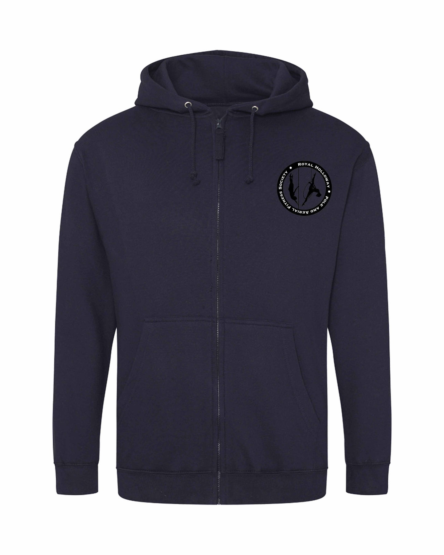 RHUL - Pole and Aerial Fitness Society - Unisex Zip Hoodie