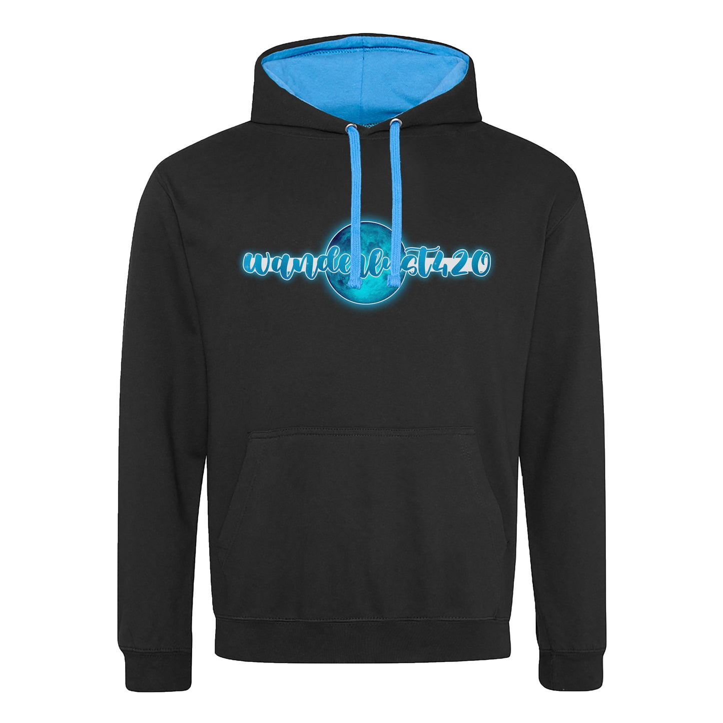 Wanderlust Reversed - Unisex Contrast Hoodie