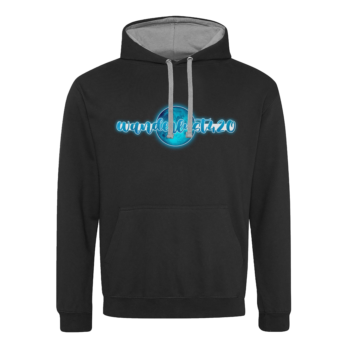 Wanderlust Reversed - Unisex Contrast Hoodie