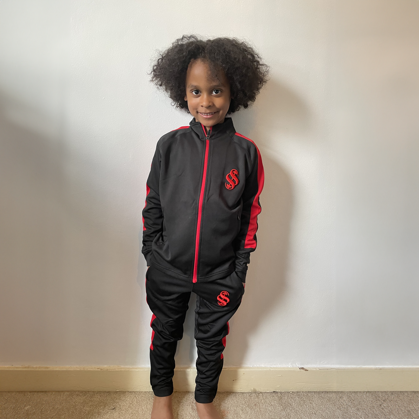 S & S PHYSIQUE - Kids Knitted Tracksuit Top