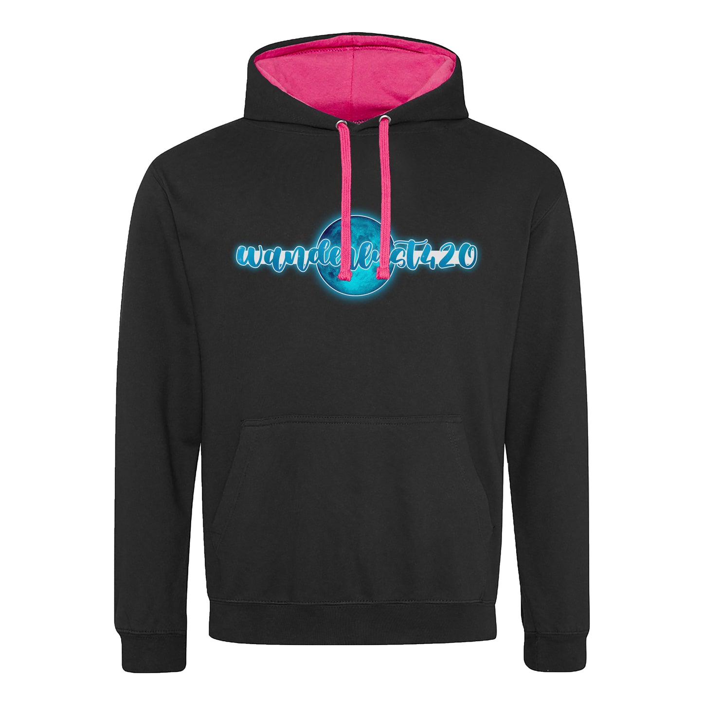 Wanderlust Reversed - Unisex Contrast Hoodie