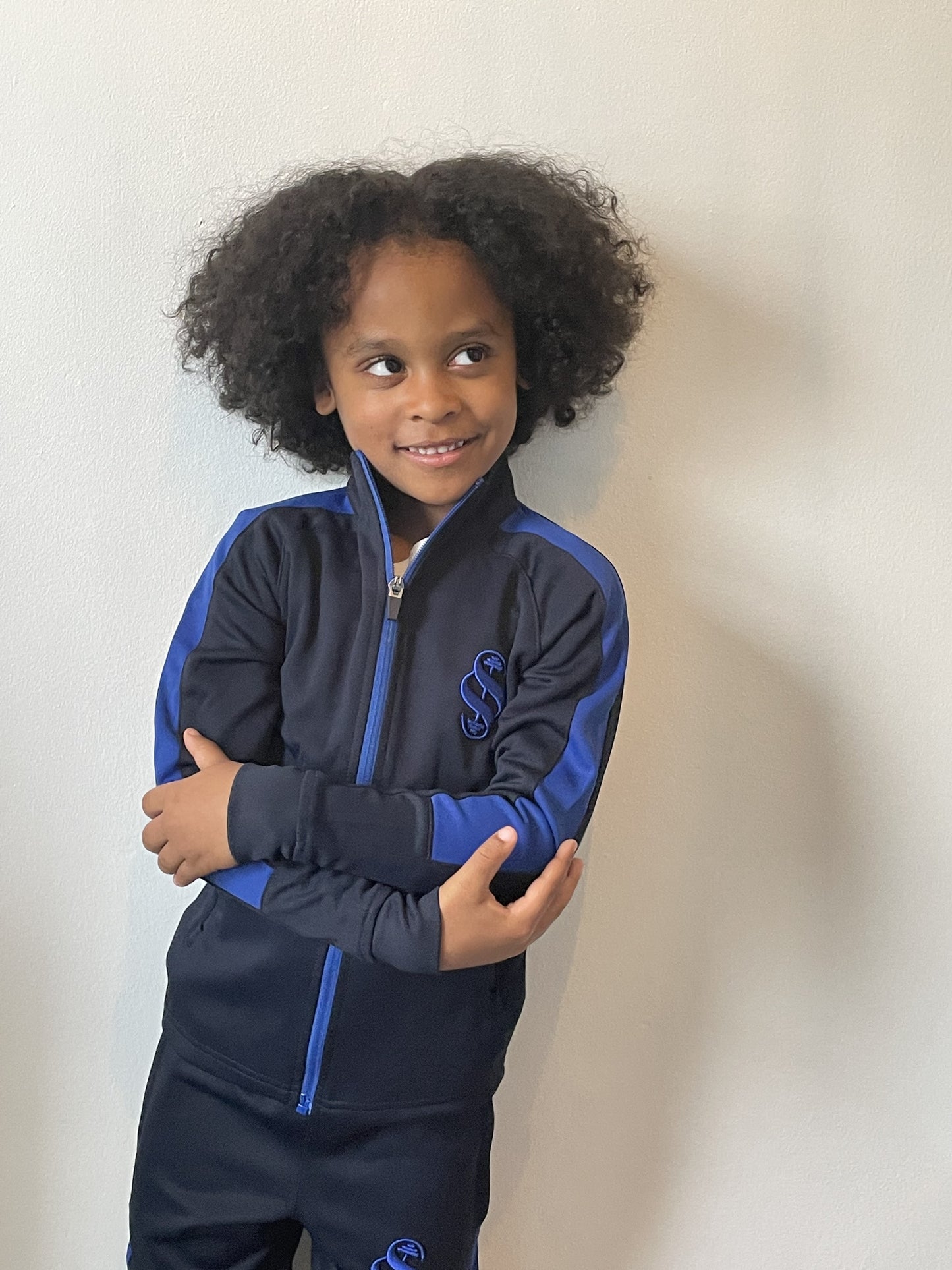 S & S PHYSIQUE - Kids Knitted Tracksuit Top