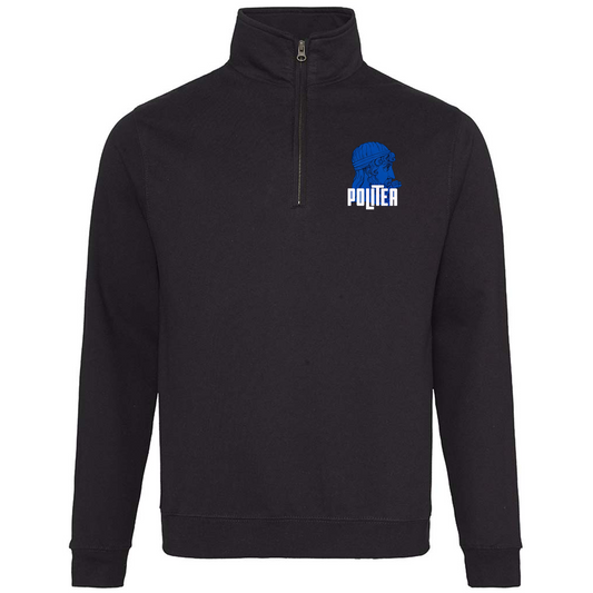 QMUL - Politea Society - Unisex 1/4 Zip Sweatshirt