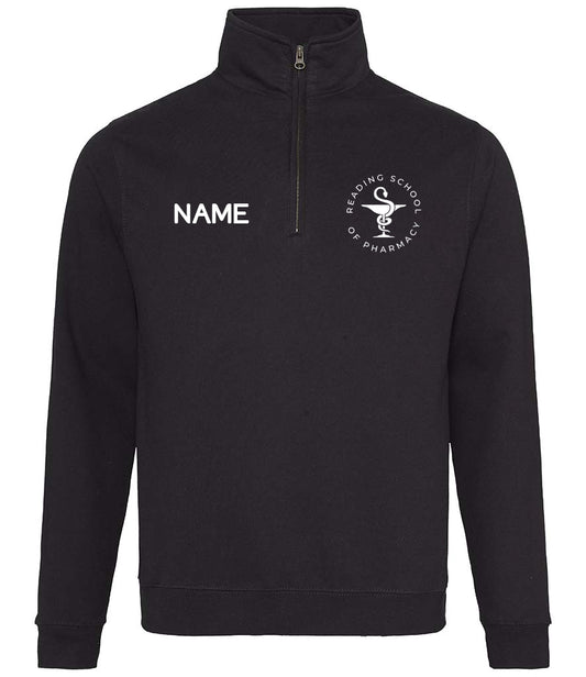 Reading School of Pharmacy - Unisex 1/4 Zip Sweatshirt