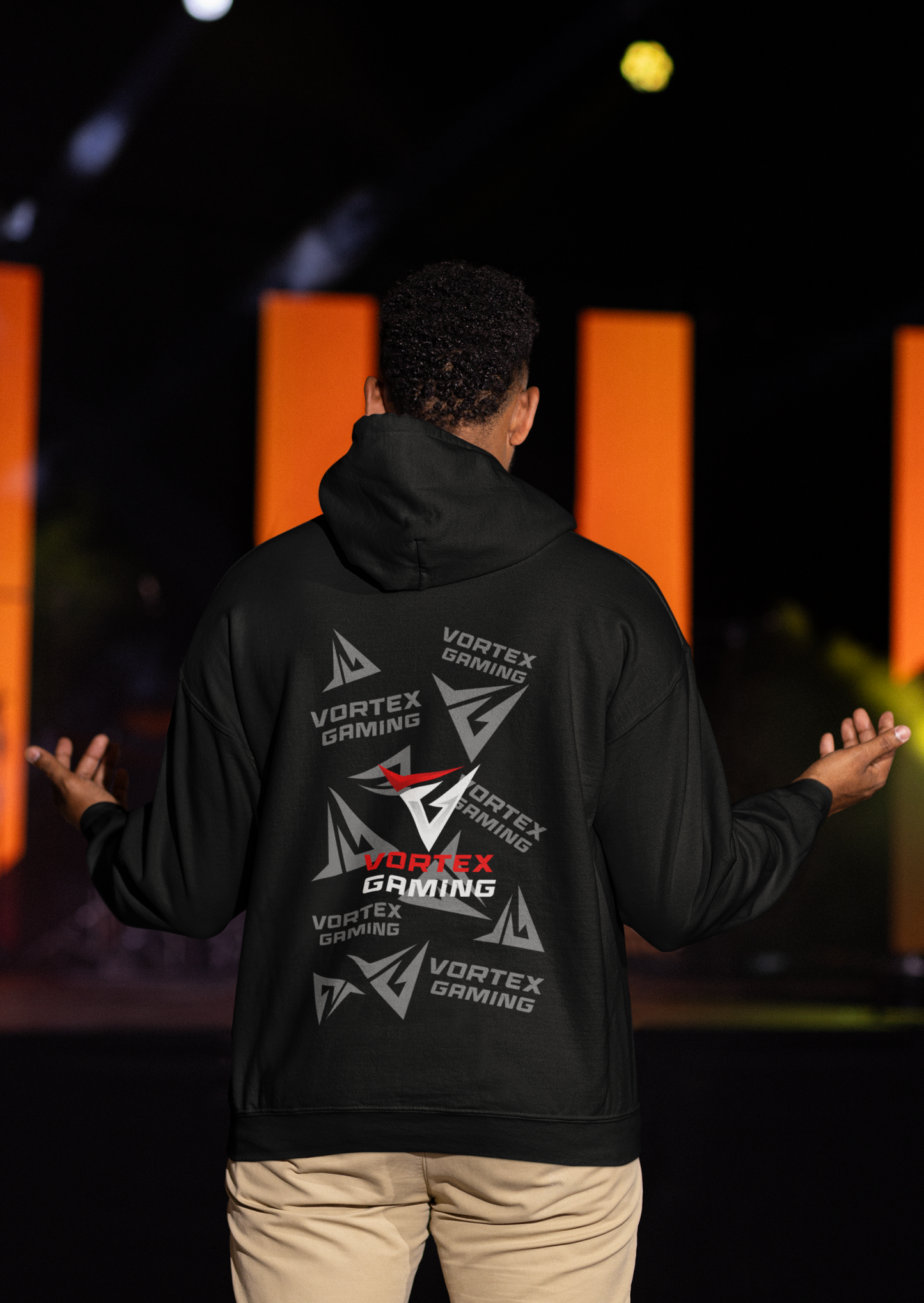 Vortex Gaming - Unisex Contrast Hoodie