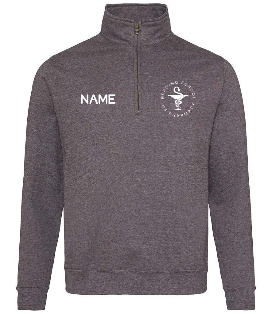 Reading School of Pharmacy - Unisex 1/4 Zip Sweatshirt