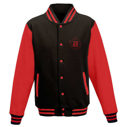 20 Mins Society Bristol - Unisex Varsity Jacket