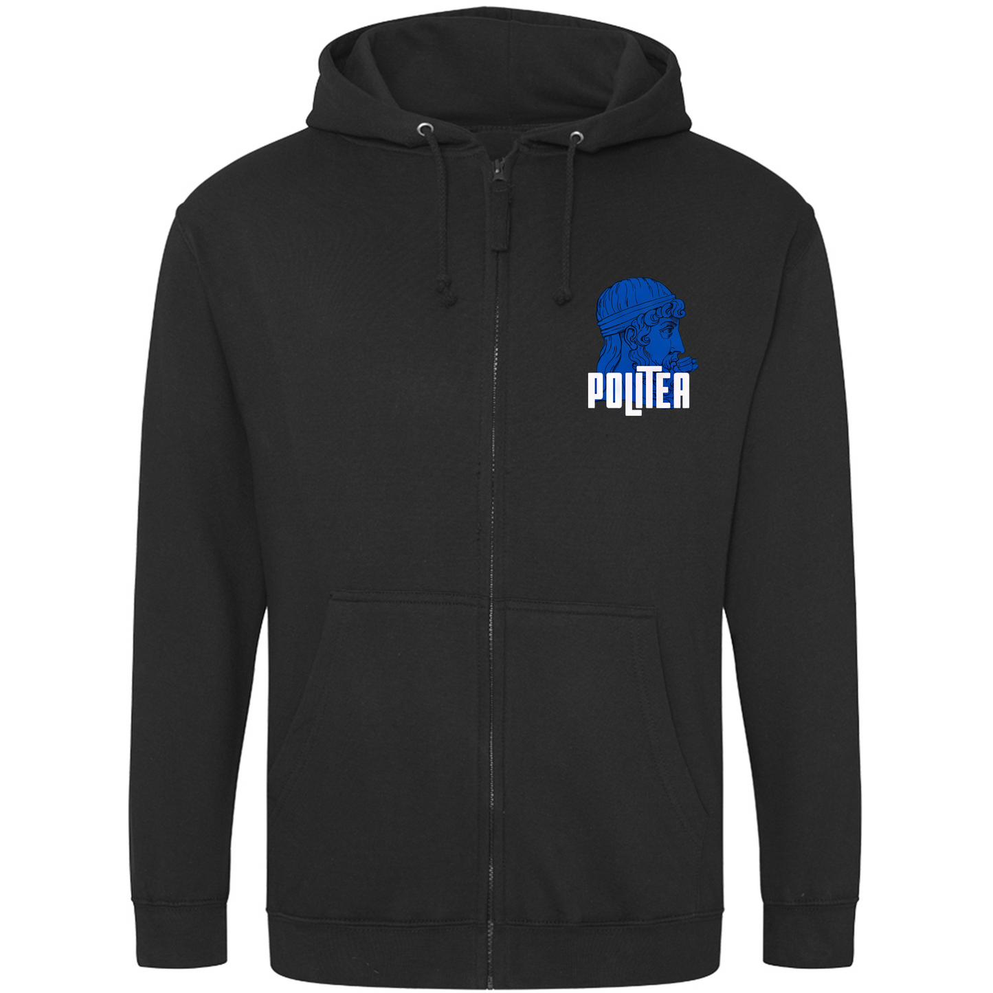 QMUL - Politea Society- Unisex Zip Hoodie