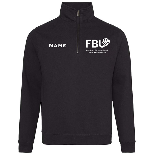 London Finance and Business Union - Unisex 1/4 Zip Sweatshirt