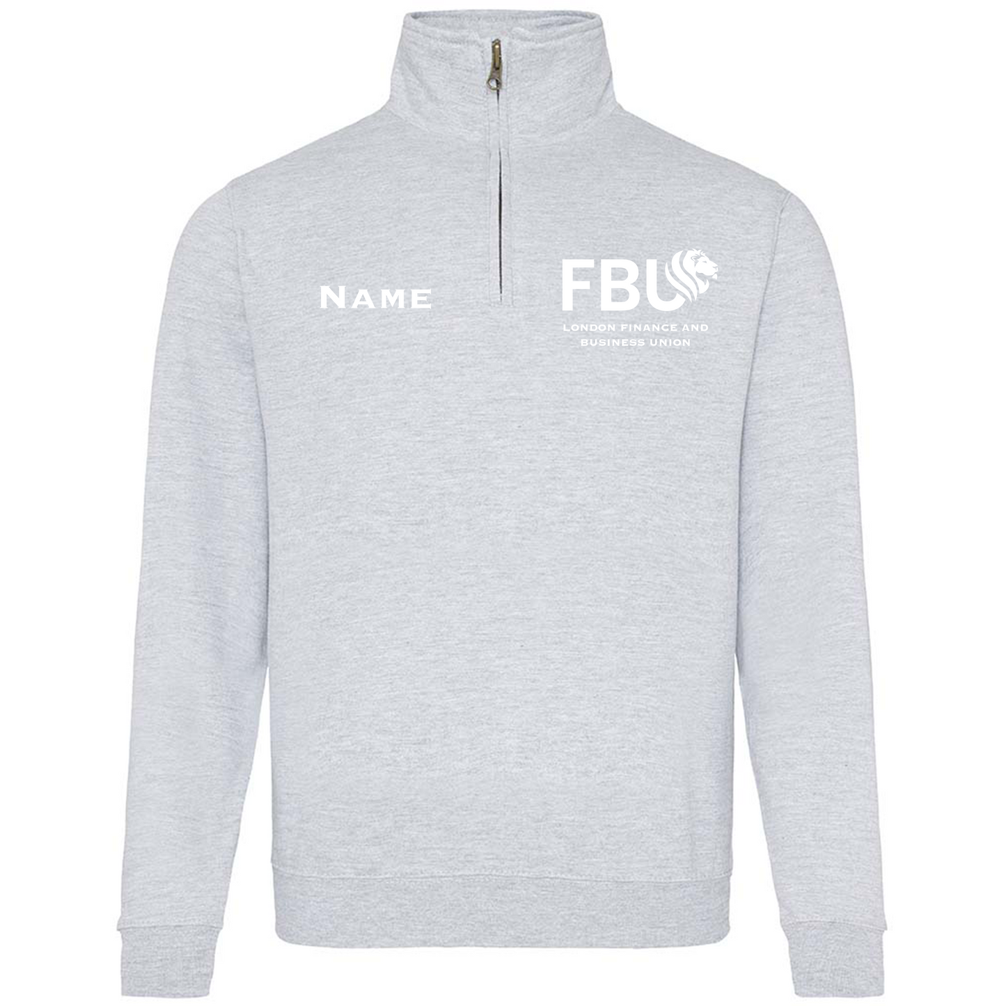 London Finance and Business Union - Unisex 1/4 Zip Sweatshirt