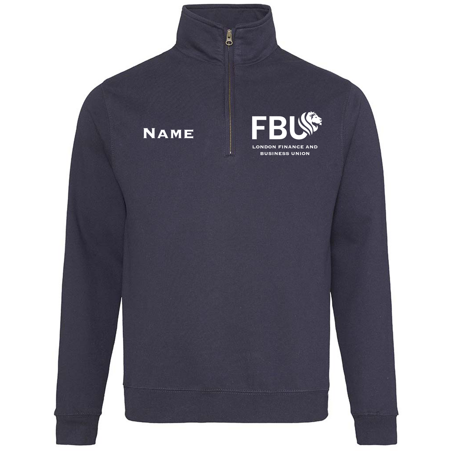 London Finance and Business Union - Unisex 1/4 Zip Sweatshirt