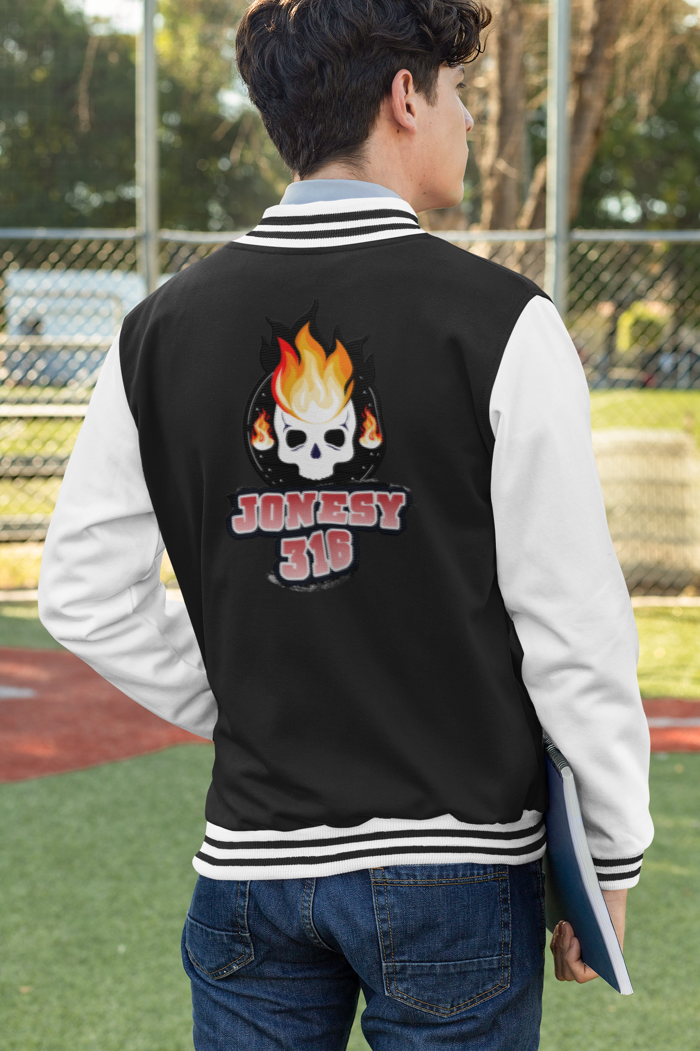 Jonesy316 Simple - Unisex Varsity Jacket