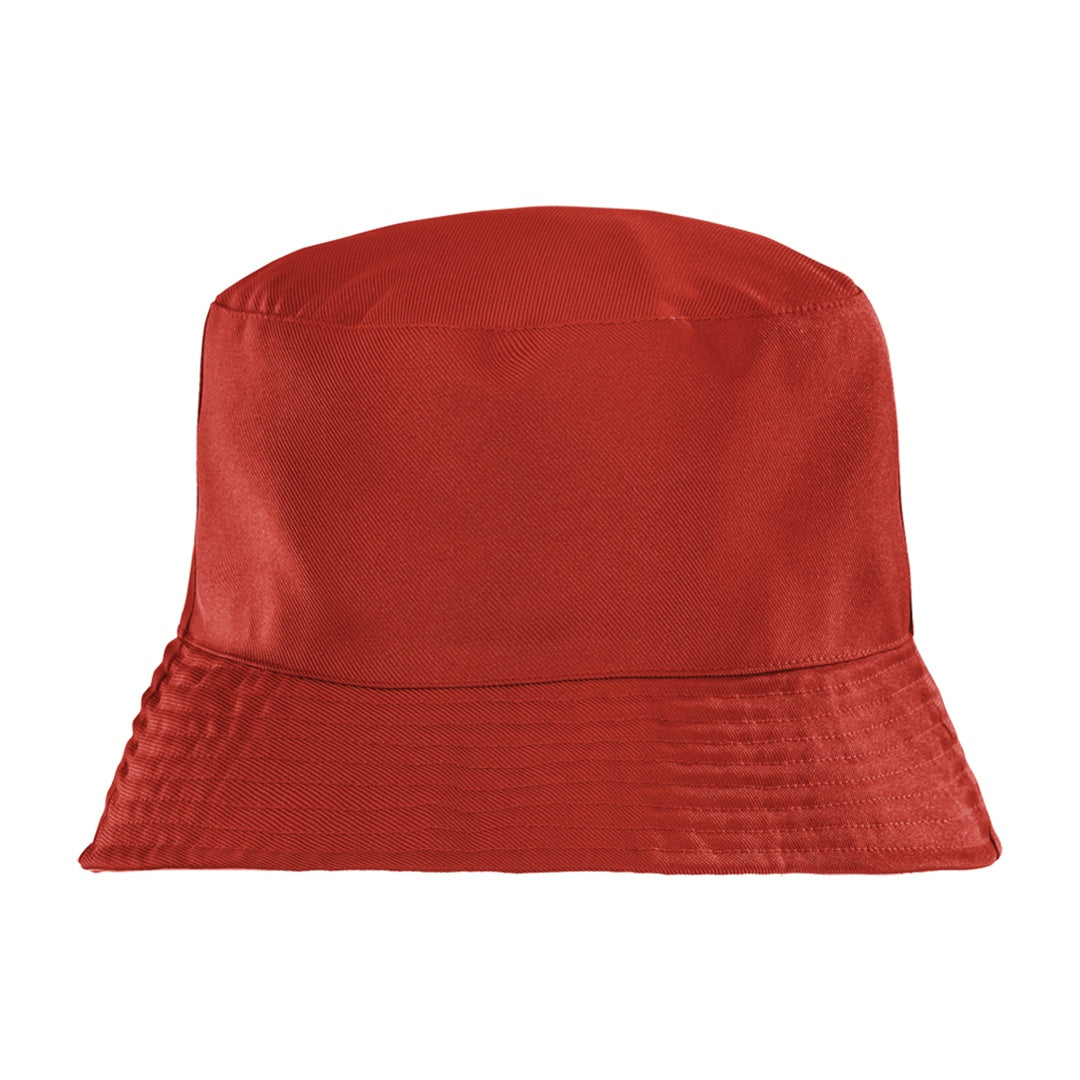 Red Bucket Hat