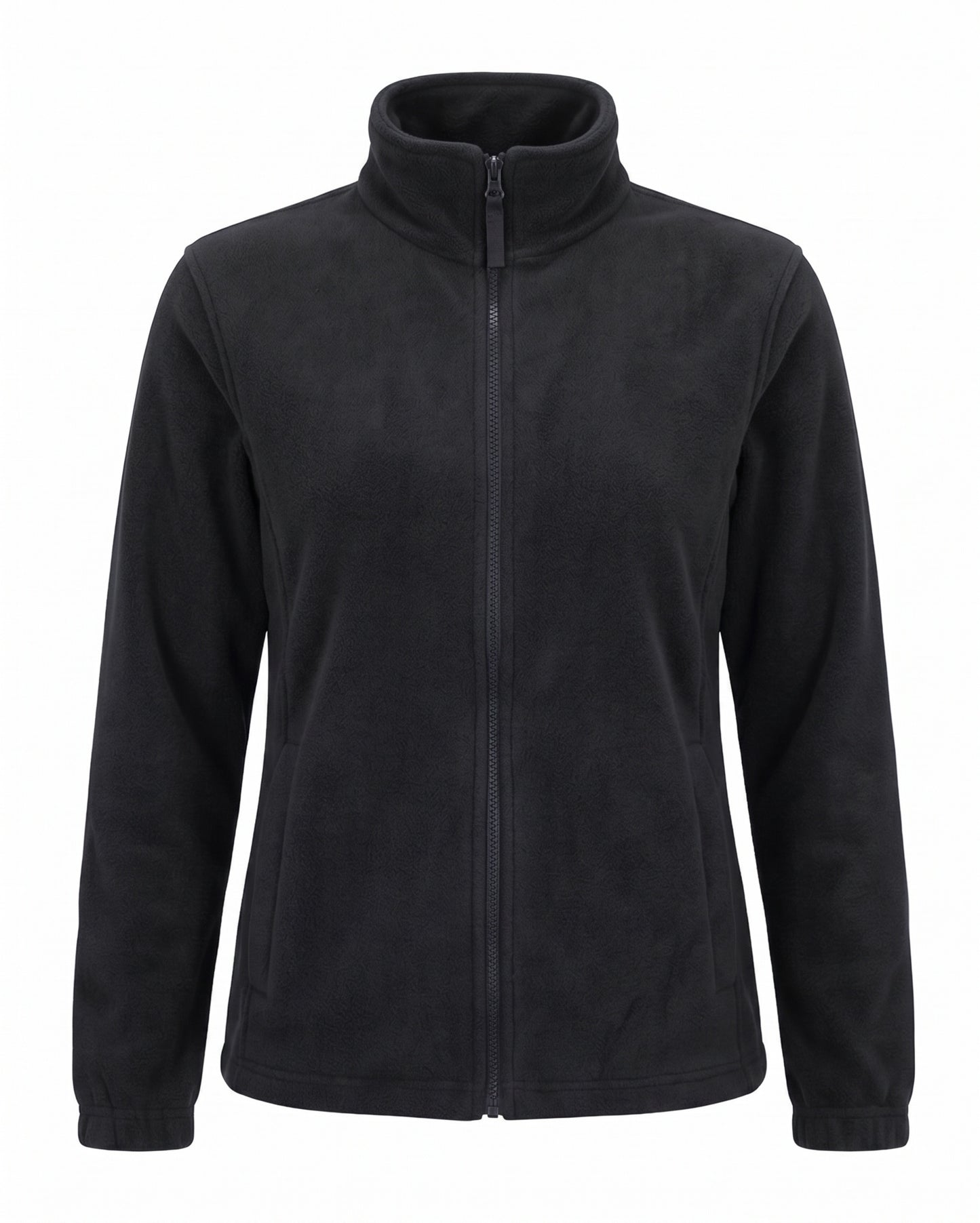 Black Fleece Jacket Back