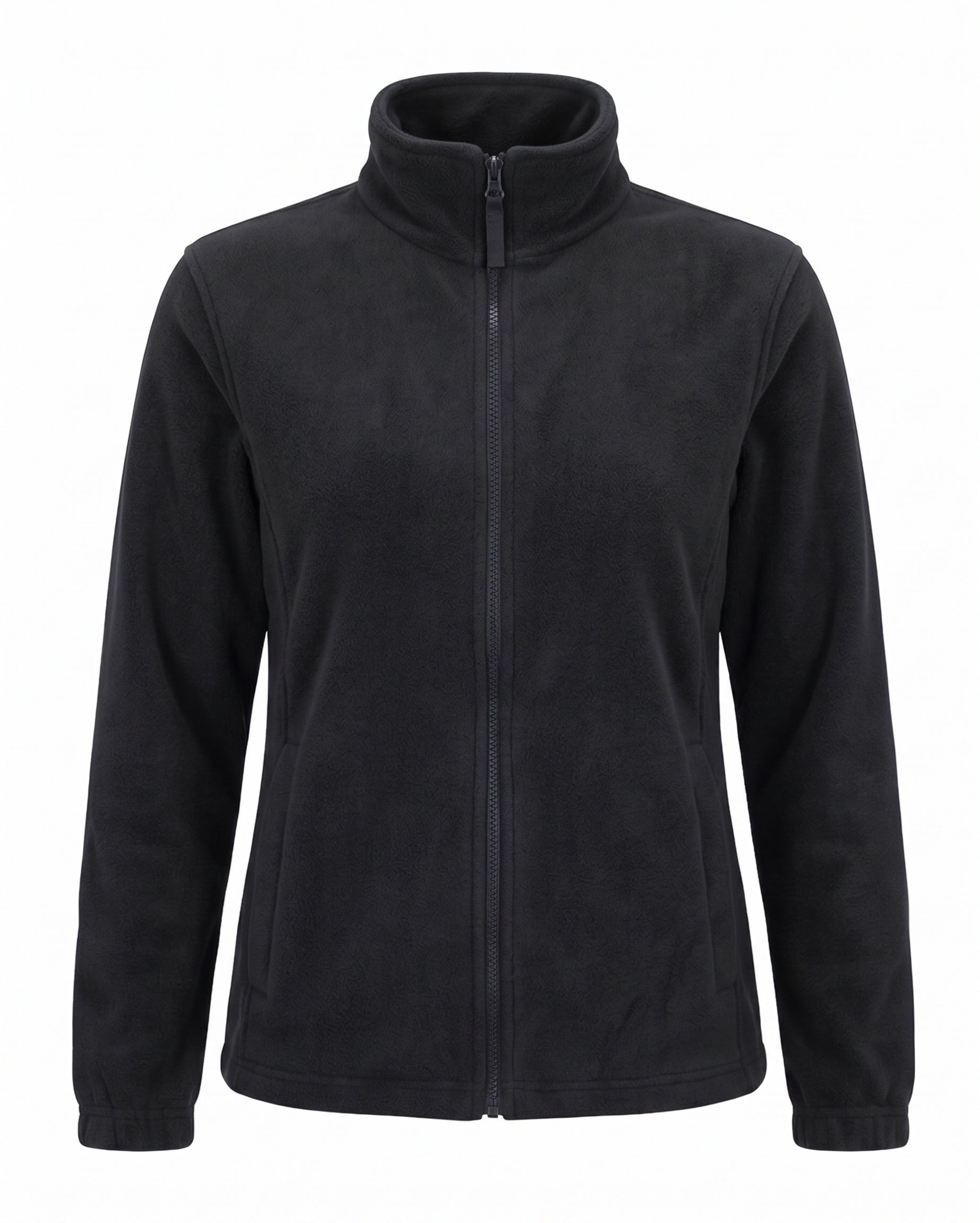 Black Fleece Jacket Back