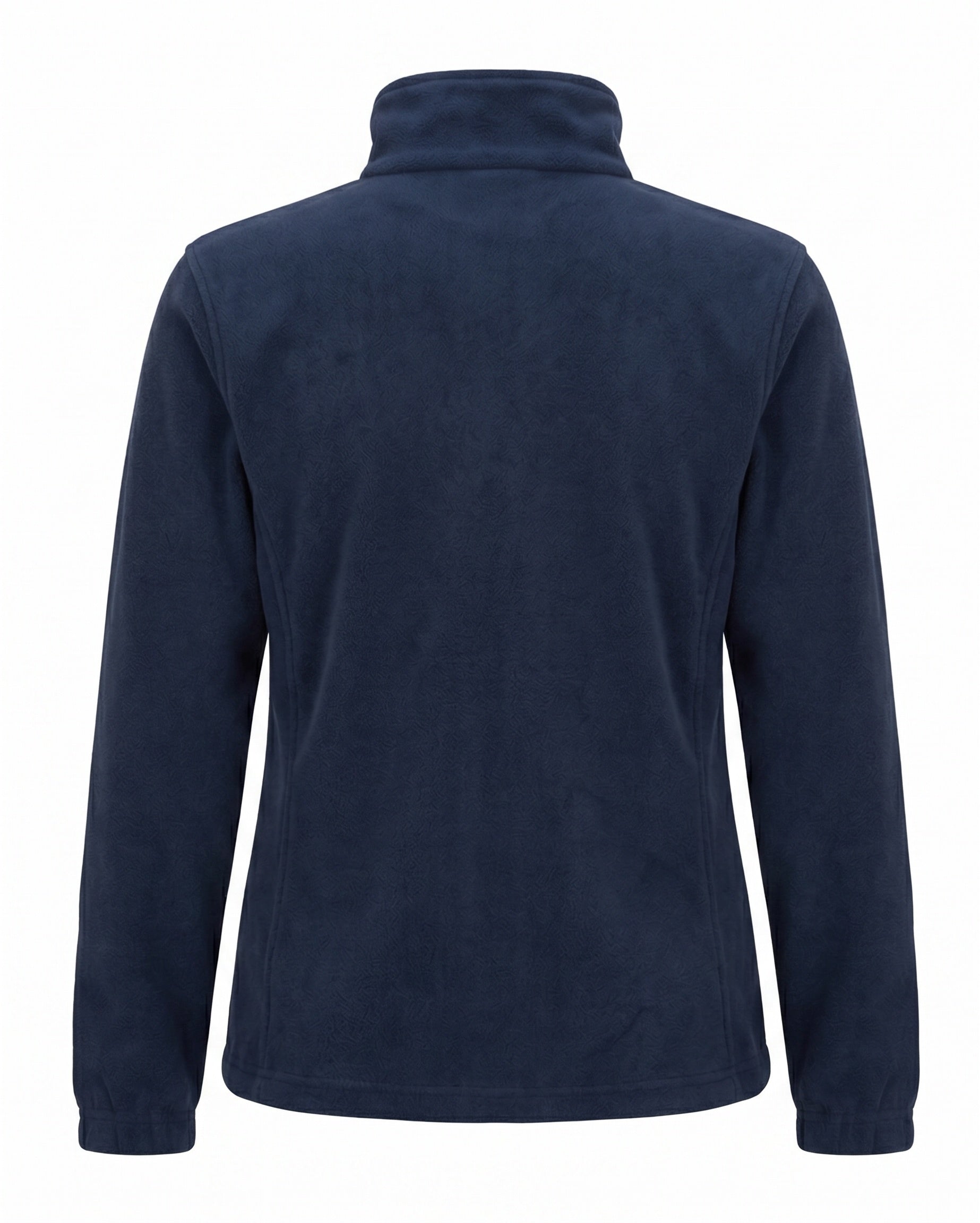 Navy Fleece Jacket Back