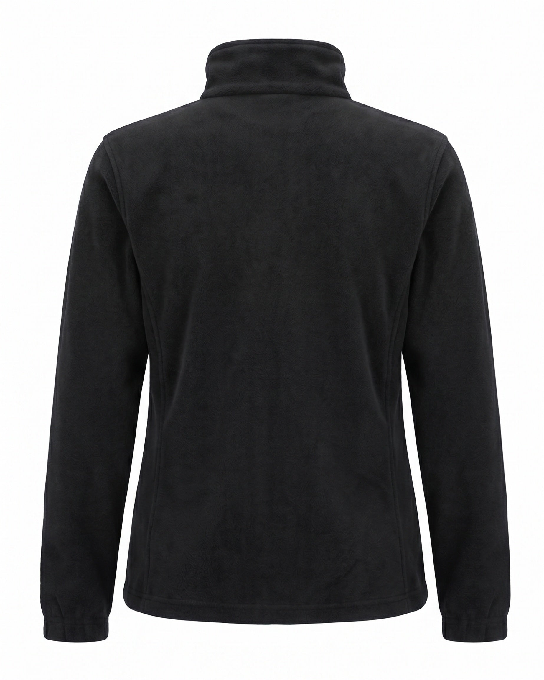 Black Fleece Jacket Front