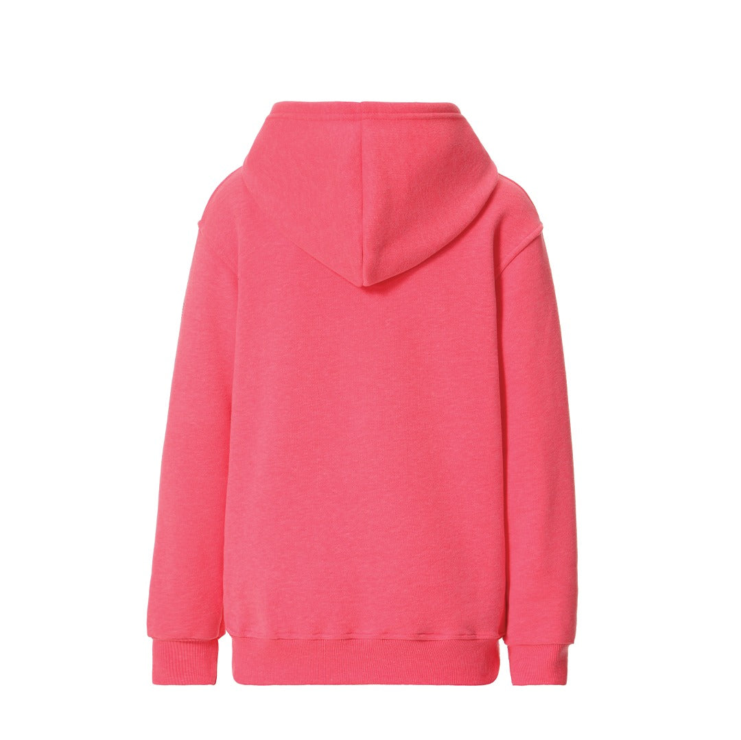 Adults Hoodie - Pink Back