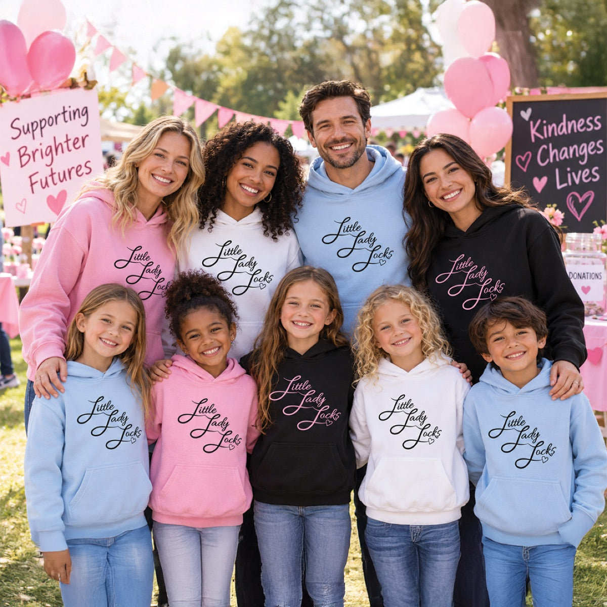 Little Lady Locks Hoodie