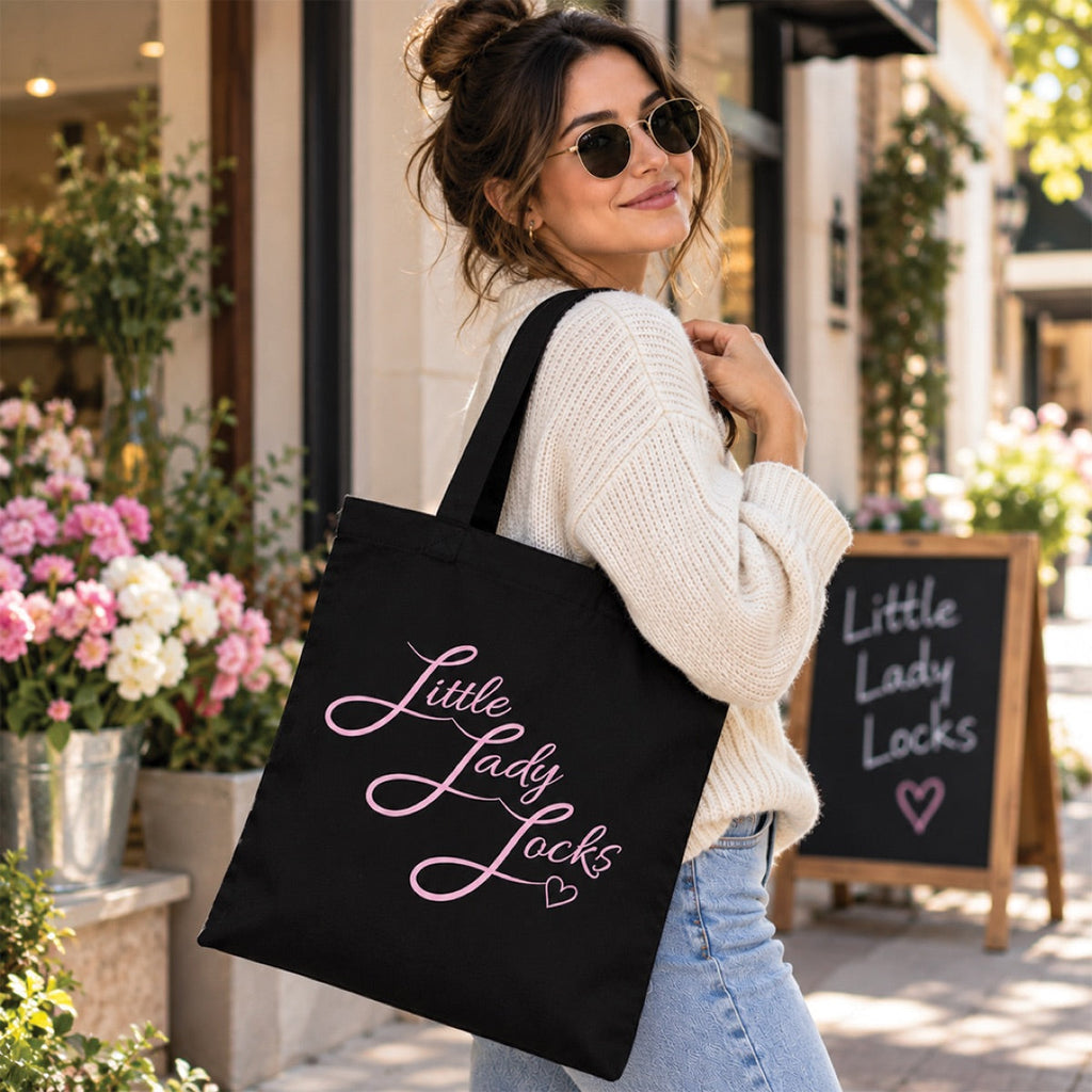 Little Lady Locks Tote Bag