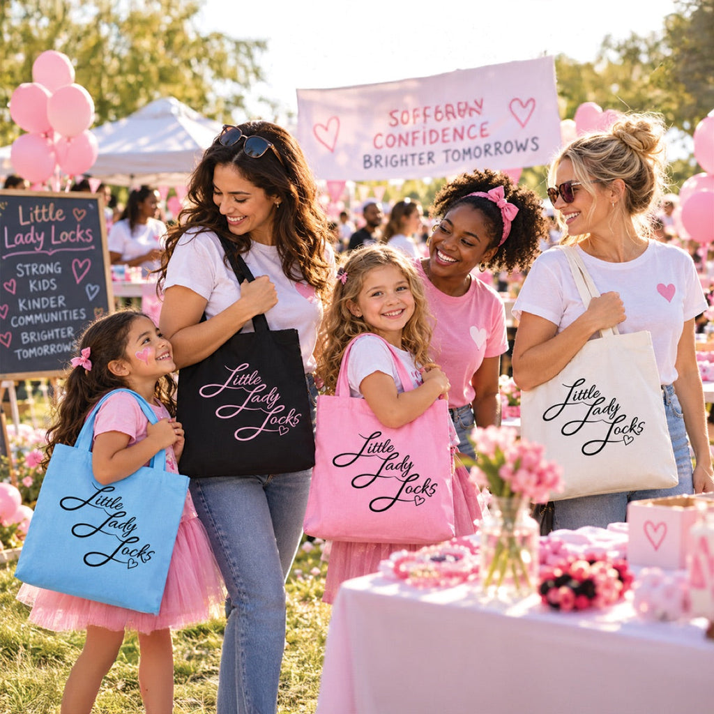 Little Lady Locks Tote Bag