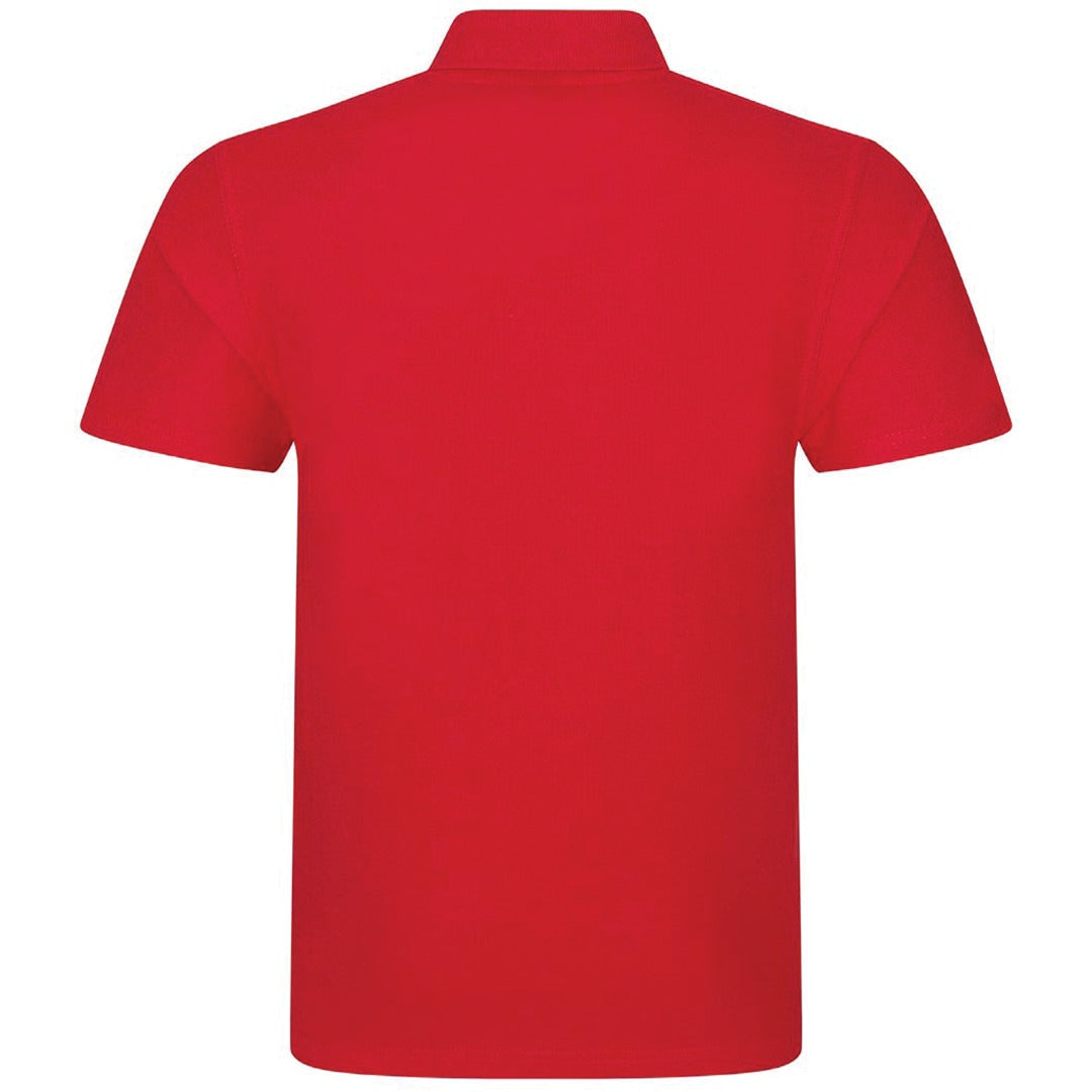 Men's Polo Shirt - Red Back