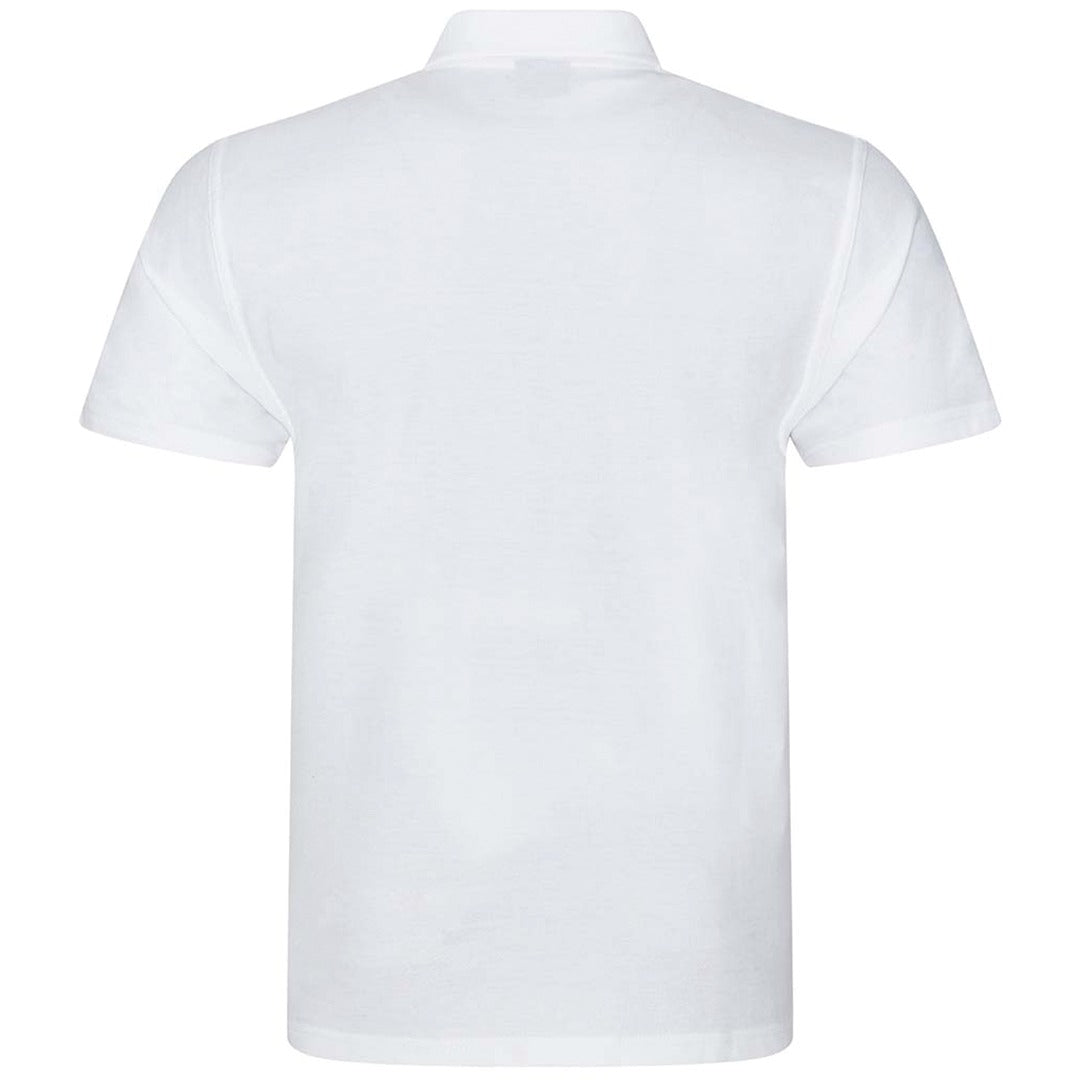 Men's Polo Shirt - White Back
