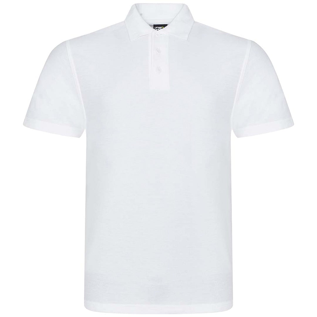 Men's Polo Shirt - White Front