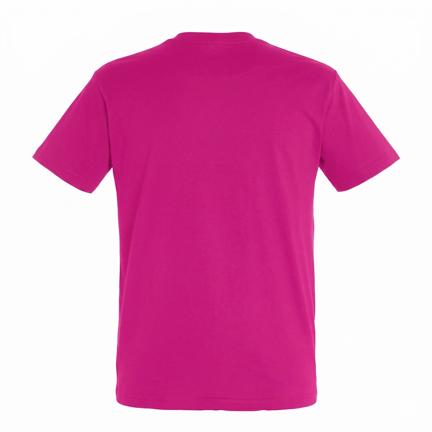 Adults T-Shirt - Fuchsia Back