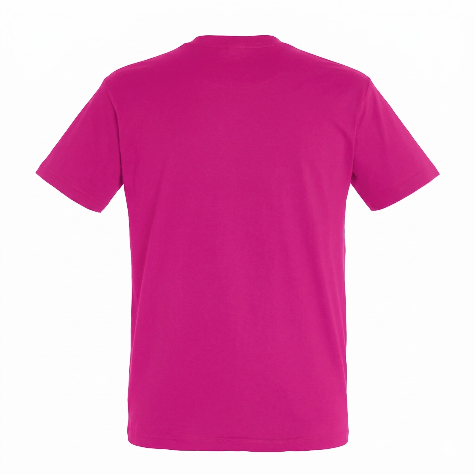 Adults T-Shirt - Fuchsia Back