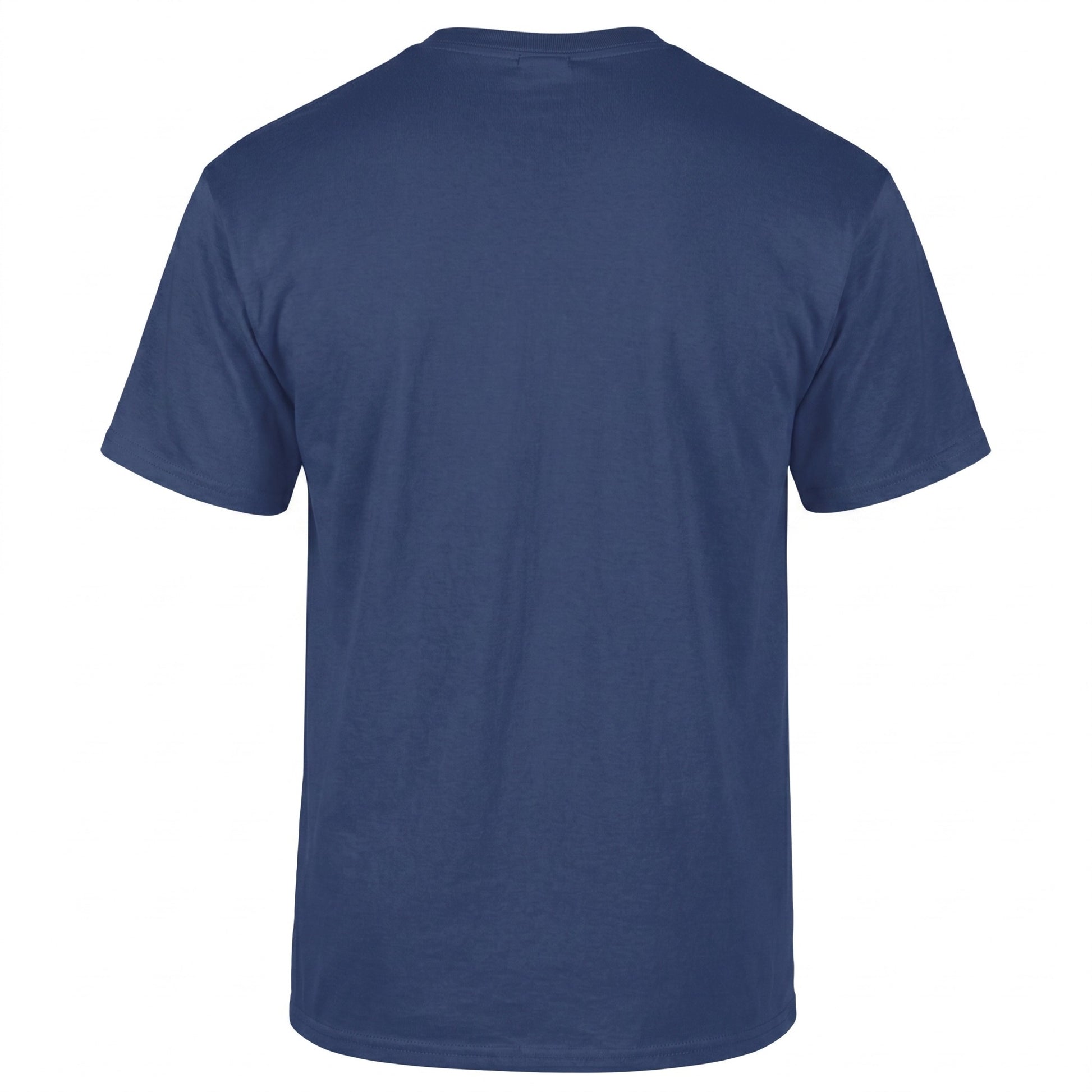 Adults T-Shirt - Navy Back