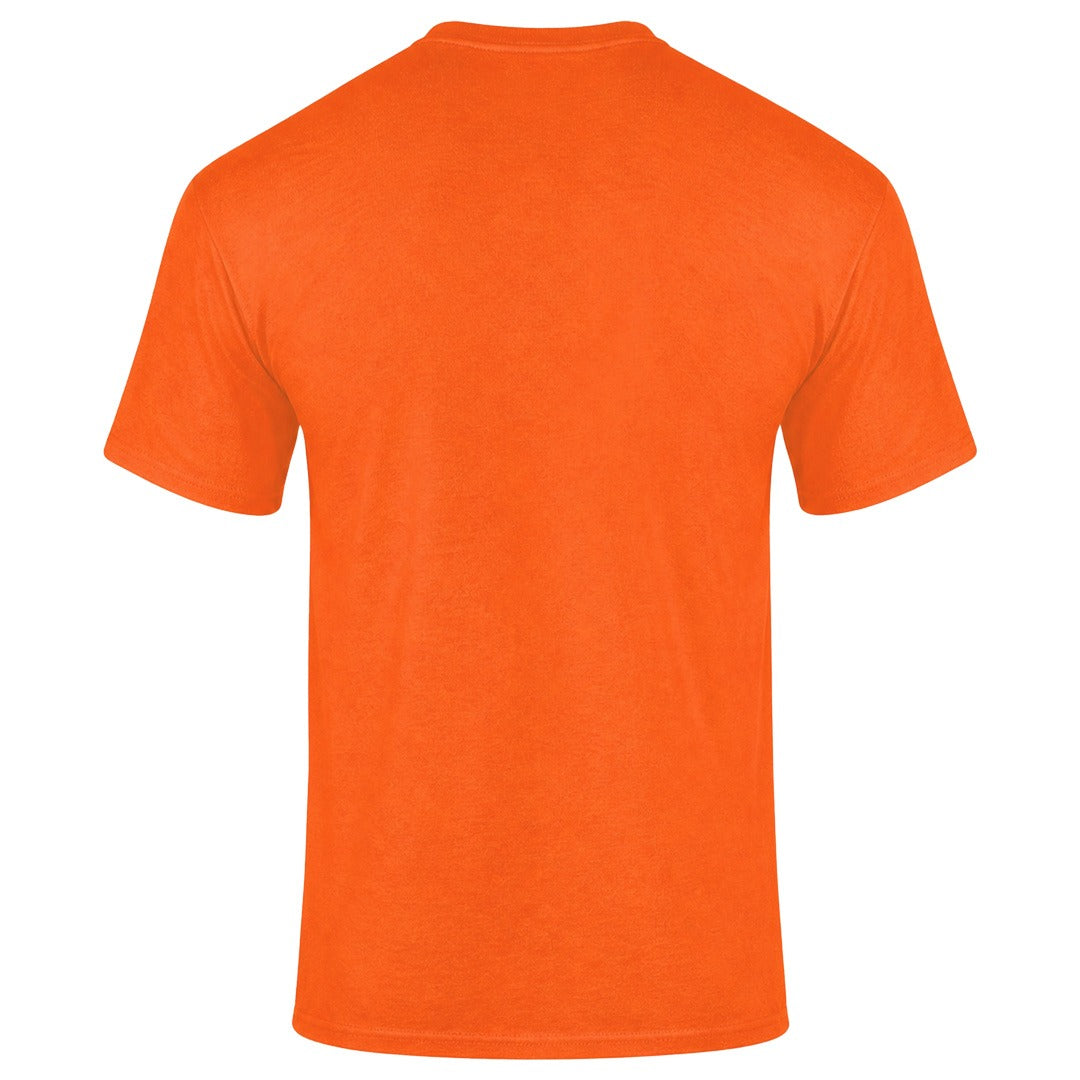 Adults T-Shirt - Orange Back